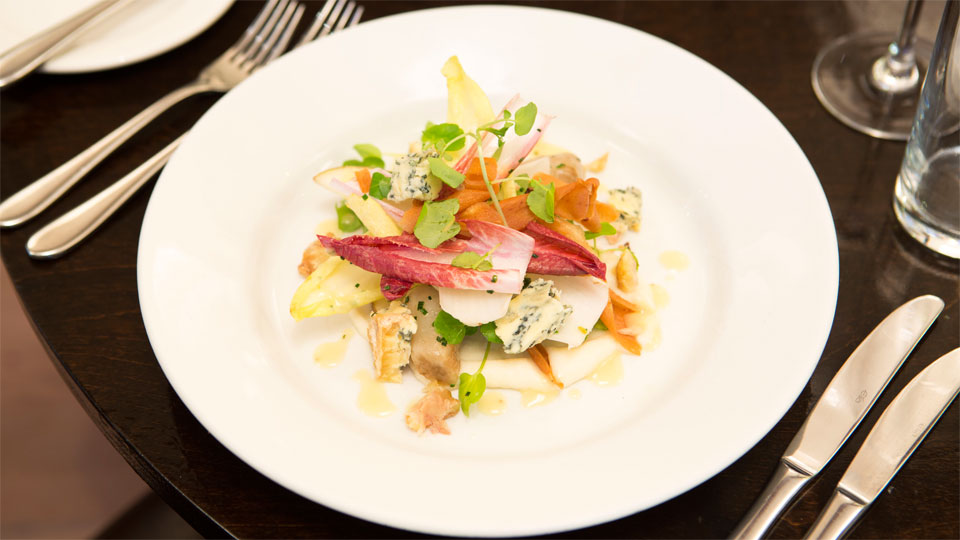 Steak at the Frontline Club