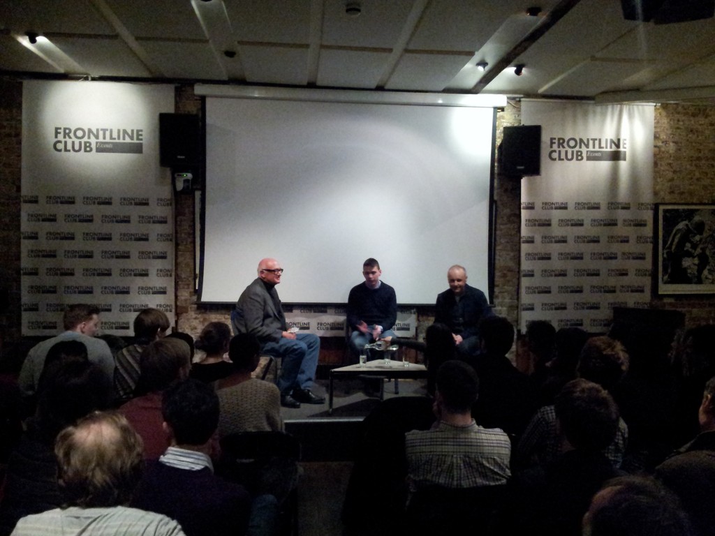 Frontline Club panel; Coach Zoran and his Africa Tigers