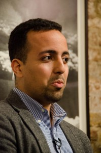 BBC journalist Mohamed Madi, who chaired the debate. Photo by Richard Nield